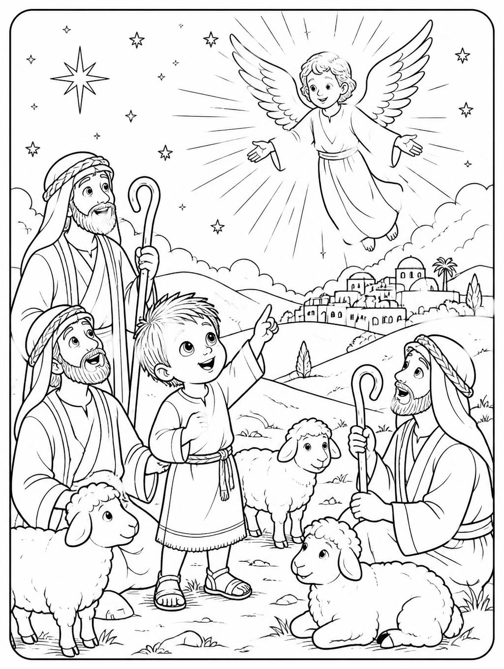 The Shepherds Hear the Good News
